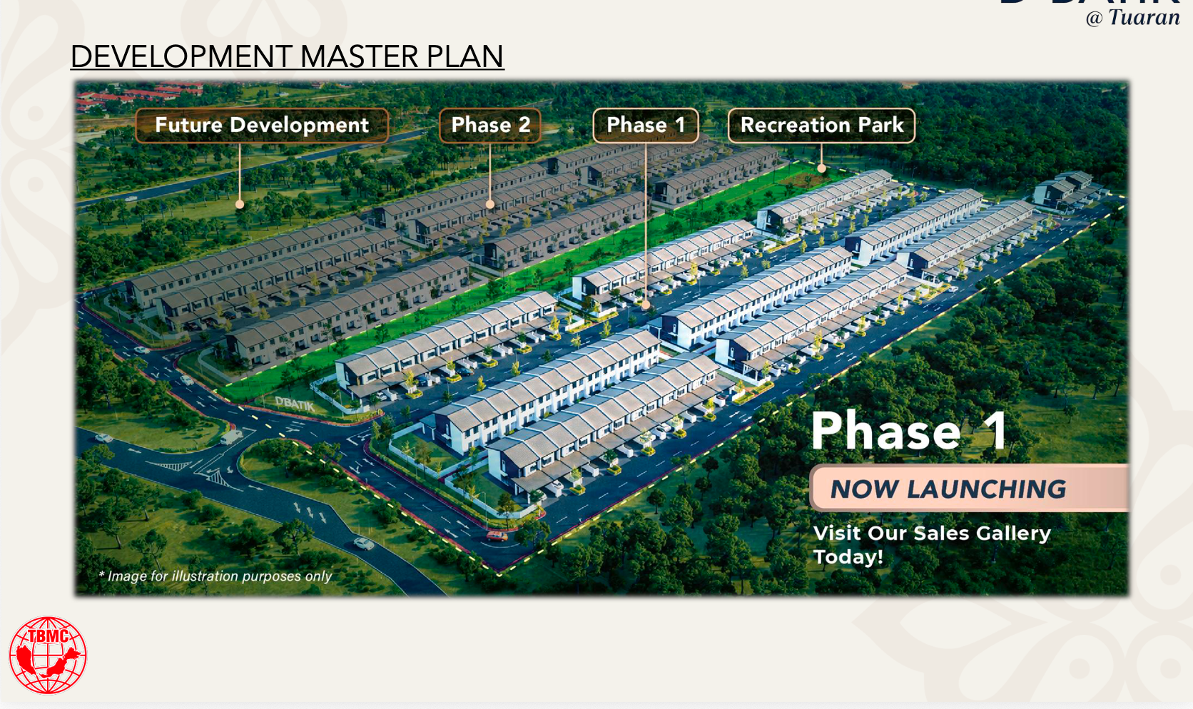 Development master plan for D'Batik Tuaran