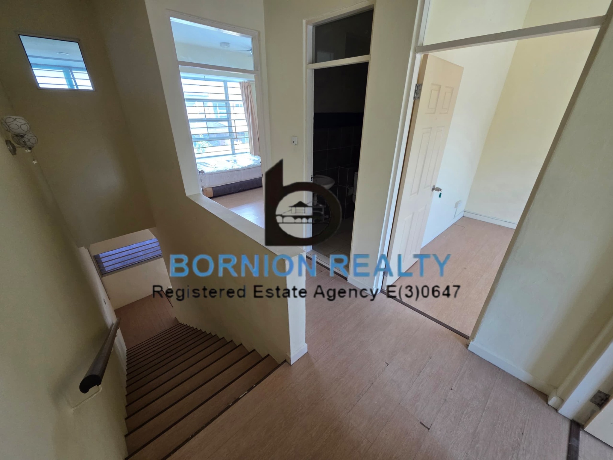 Upstairs landing and rooms at Taman Rimba Bandar Sierra