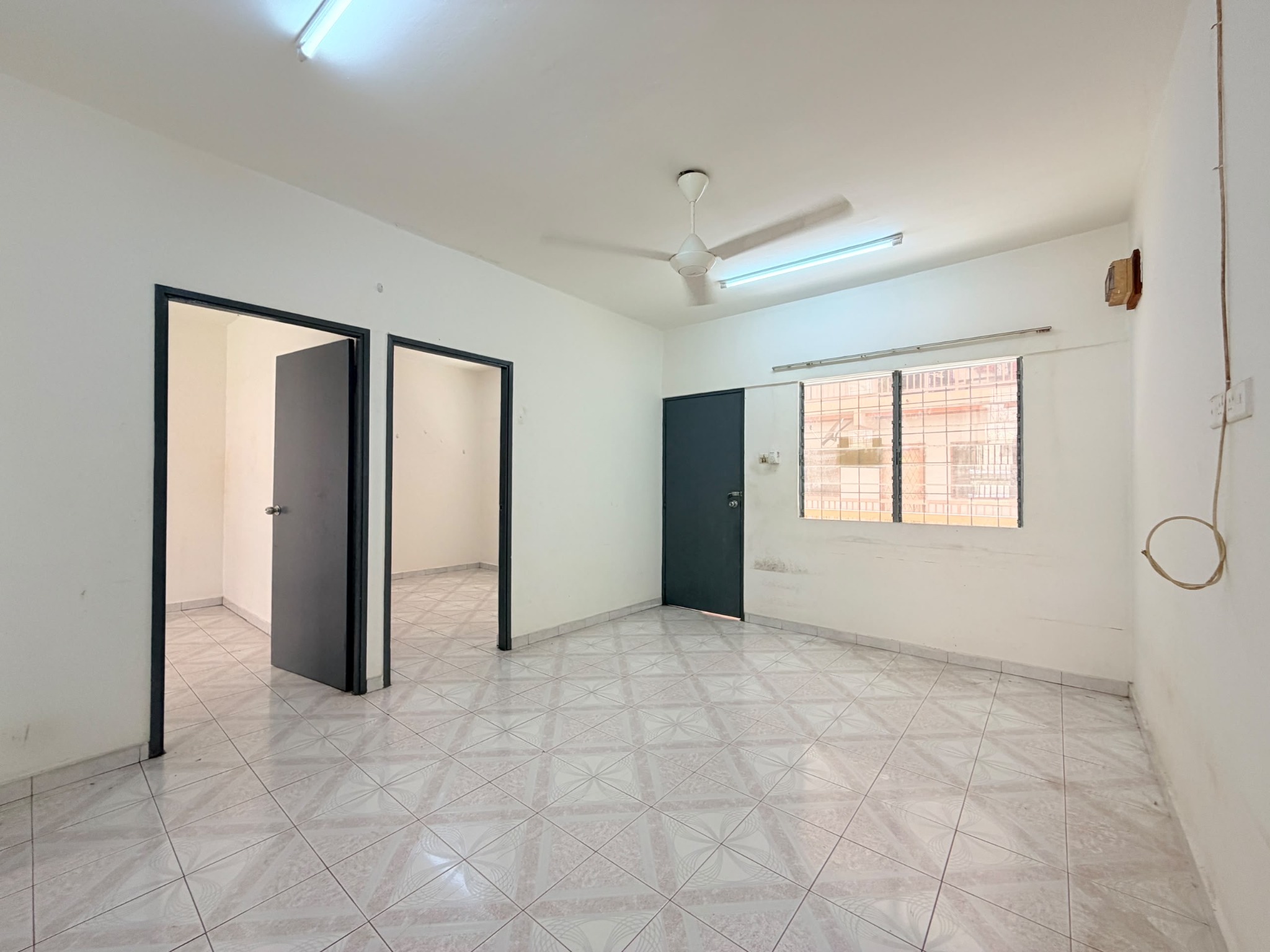 Bright living area at Telipok Ria Apartment